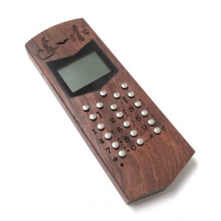 Điện thoại gỗ 1202 - Thư pháp cha mẹ