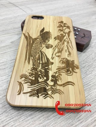 Ốp lưng cho iphone 6 Plus bằng gỗ