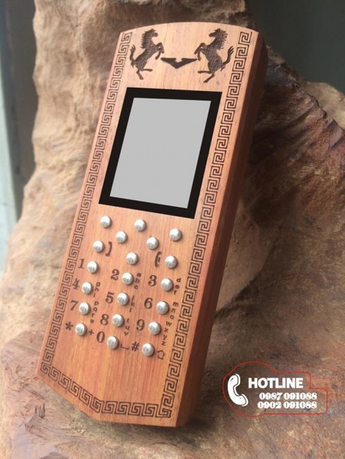 Vỏ gỗ điện thoại C201